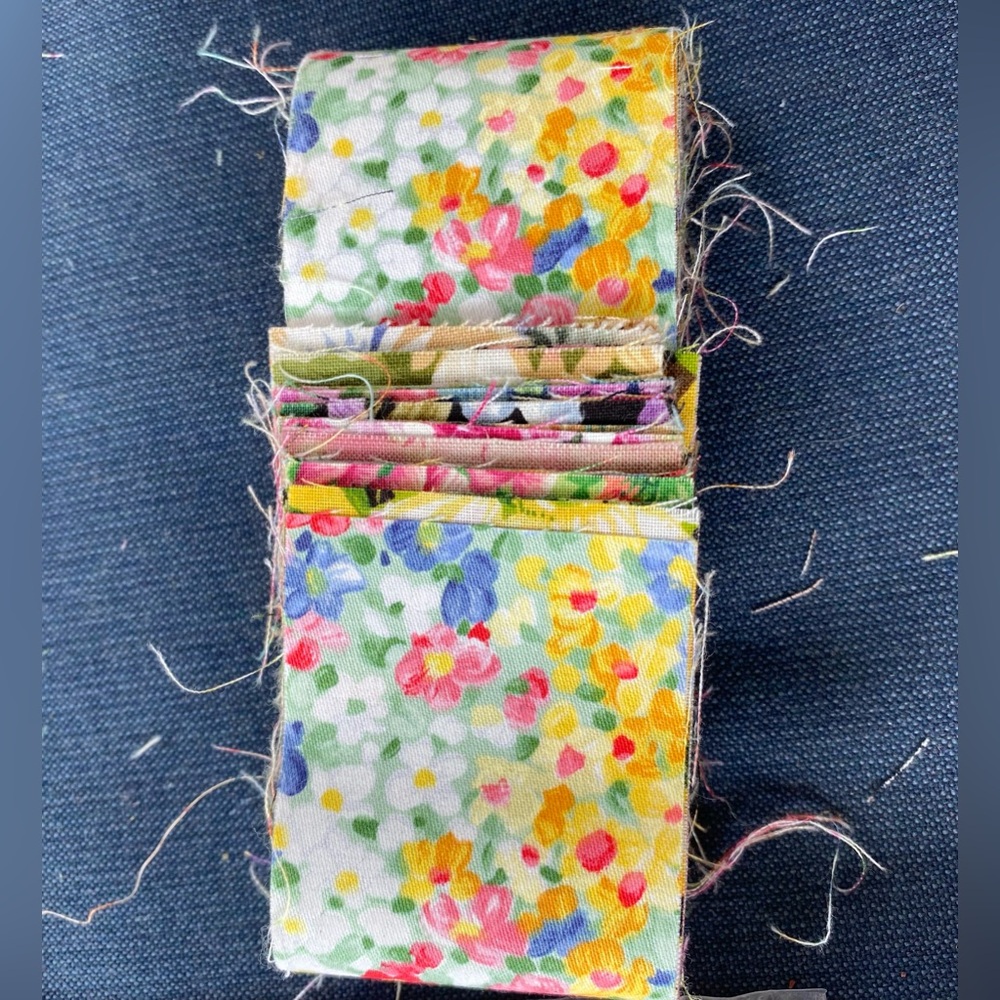 🆕Watercolor Quilt Strips BNWT